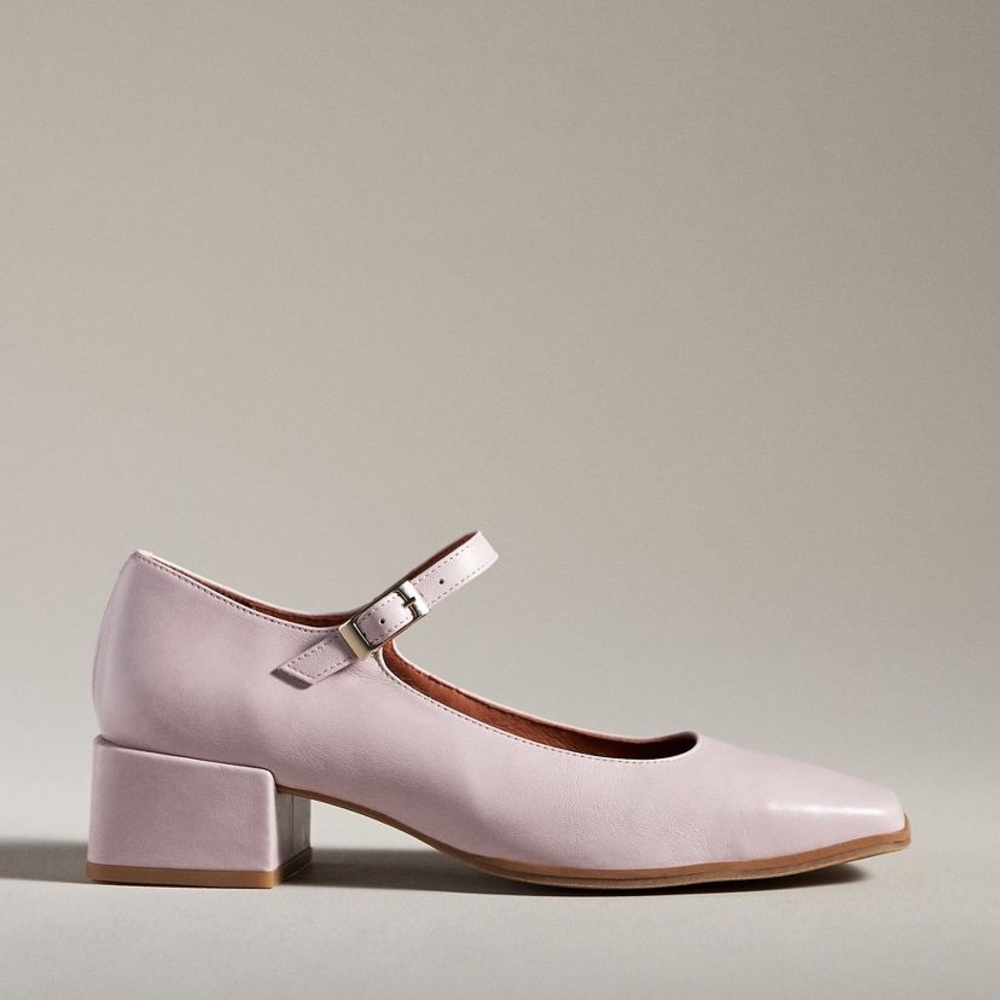 ANTHROPOLOGIE MAEVE MARY JANE BLOCK HEELS